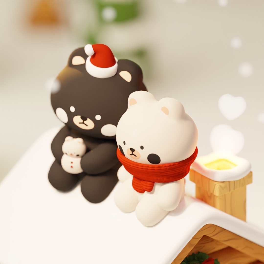 Now the ground is white~ Go it while you’re young~🎄

อกไก่ต้องมีคนหมักกก อกหักต้องมีคนหม่ายยย🦃

#blender #Blender3d #b3d #3dcg #blender初心者 #3dart