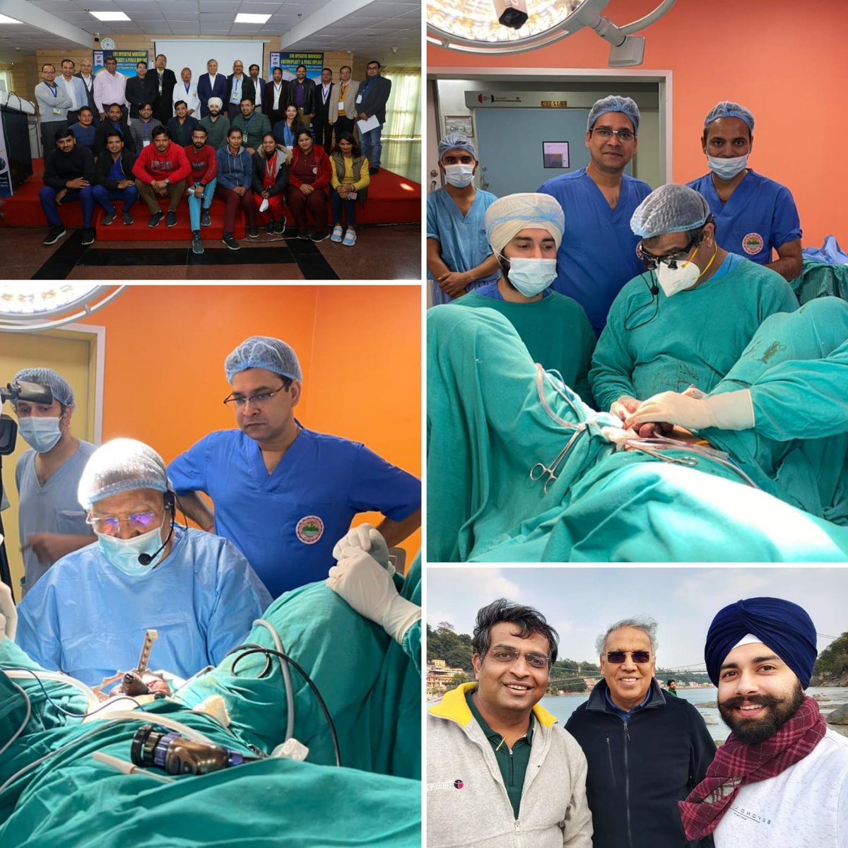 Mesmerizing experience to learn from the best in the field.  <a href="/sanjaybkulkarni/">Dr Sanjay Kulkarni</a> and <a href="/drjoshi_pankaj/">Pankaj M Joshi</a>. Live operative workshop at AIIMS Rishikesh.
