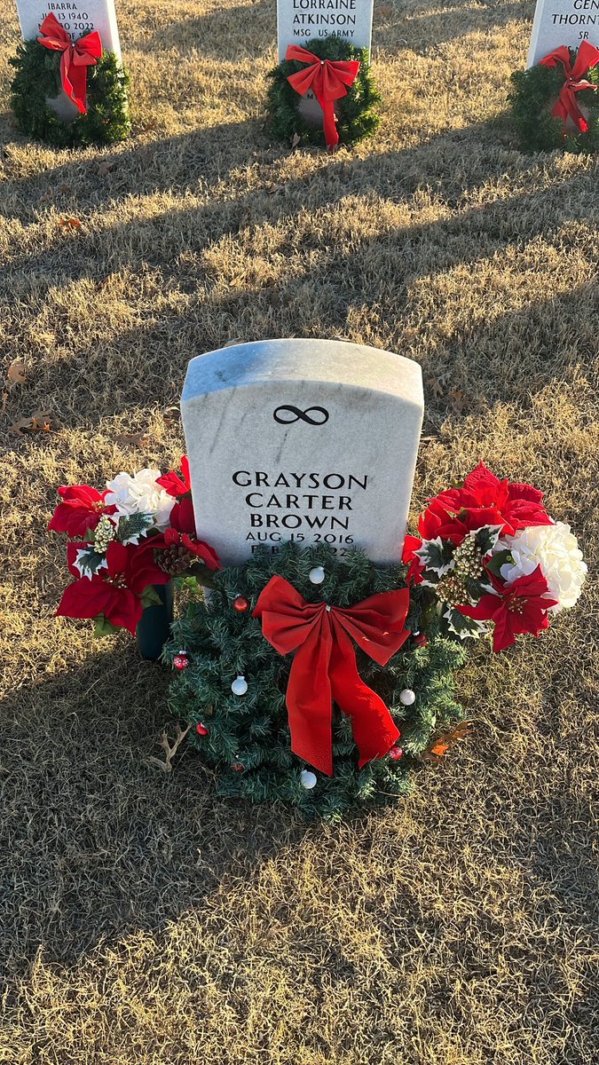 damashjaH's tweet photo. Love yours because tomorrow isn’t promised 💔 Merry Christmas lil bra Ik you would have loved today and Happy holidays to Tamar and his family. Funny how my friends headstone right behind my brothers 🕊️💛 #lltez #llchubby #llherb #lljmoney #lljay #GCB https://t.co/7soTneI1e0