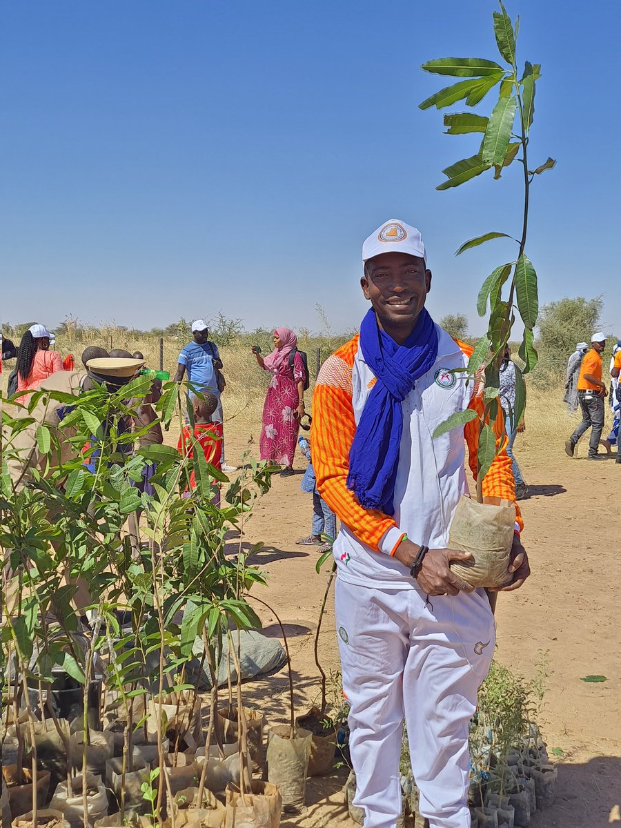 saniayoub's tweet photo. Depuis hier la #CaravaneJeunesGMV de @GreenWallAfrica est au #Mali 
Une forte mobilisation de la population et des autorités pour l'accueil et le lancement des activités a partir du #Nioro du #Sahel vers #Bamako pour la clôture. Partage et découverte #Niger 
#CaravaneVerte #GGW https://t.co/3wwRIR74Eh