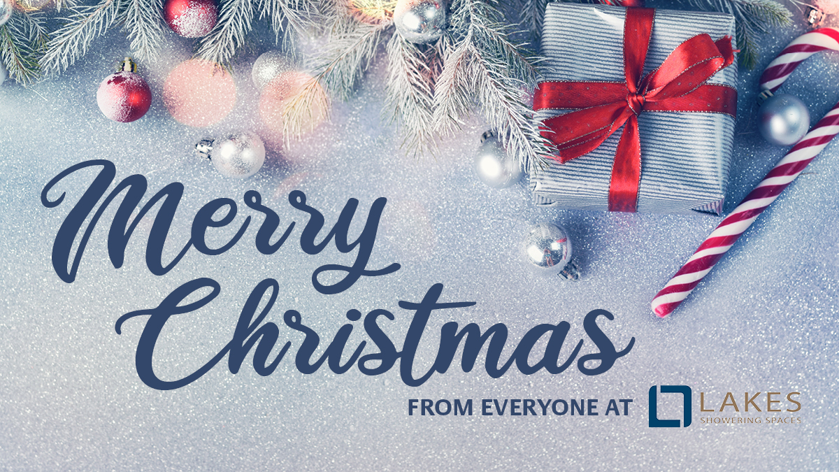 Merry Christmas from everyone here at Lakes Showering Spaces! 🎄