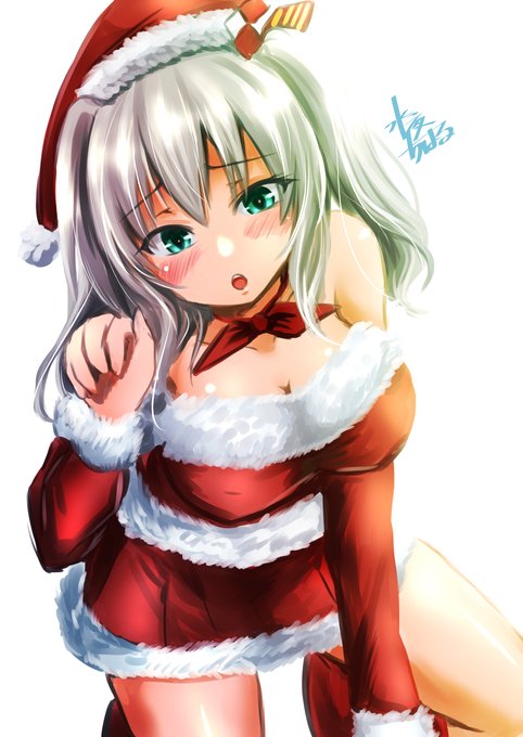 #艦これ版深夜の真剣お絵描き60分一本勝負
#艦これ版真剣お絵描き60分一本勝負_20221225

#鹿島「今日だけは…少し……うふふっ」 