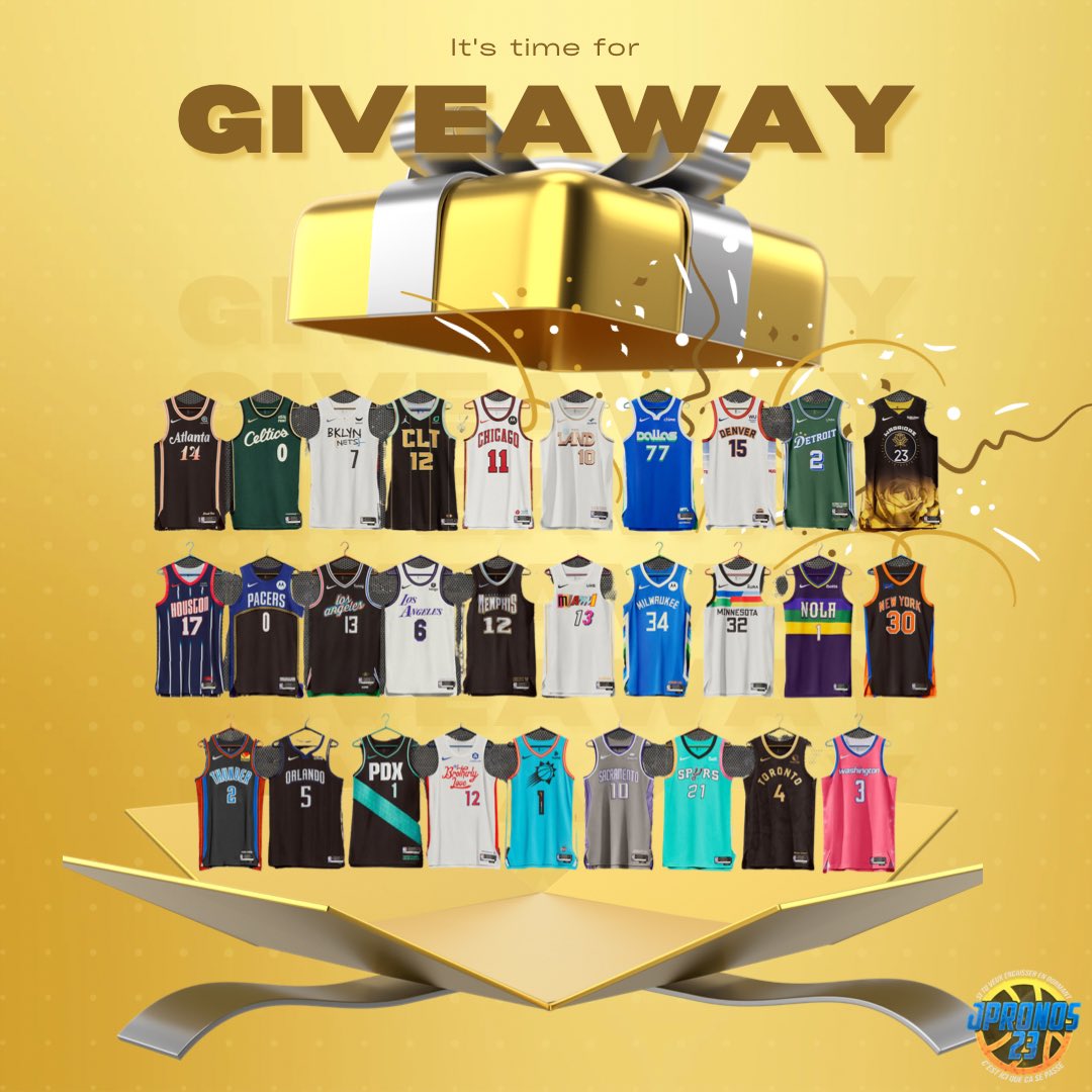 JPronos23's tweet image. 🎁 JEU CONCOURS 🎁 # 5

Il est LÀ, le cadeau ULTIME, un maillot CityEdition 2022 à remporter pour l’un d’entre vous 👕🇺🇸 

POUR PARTICIPER :

☑️RT LE TWEET
☑️FOLLOW 

Force à tous les amis 🍀