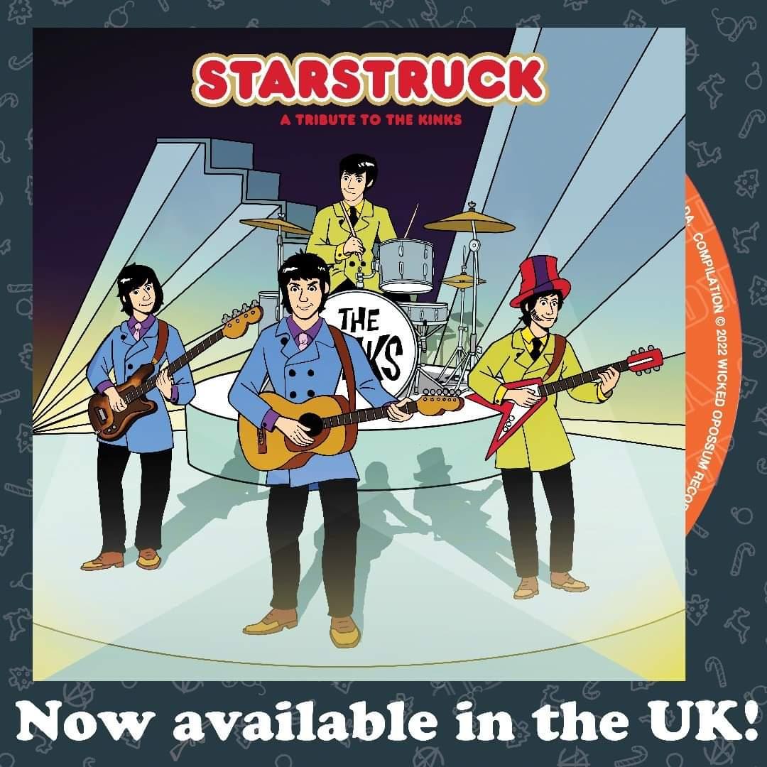 wickedopossum's tweet photo. Great Britain!

Starstruck: A Tribute to The Kinks CD and "Father Christmas" 7in now available in the UK: https://t.co/Olg3P89Ml3

#TheKinks #TheKinksTheCovers #FatherChristmas #Import #vinyl #vinylcollection #vinylcollector #vinylgram #vinylcommunity #compactdisc https://t.co/Qyv2oT8Oqn