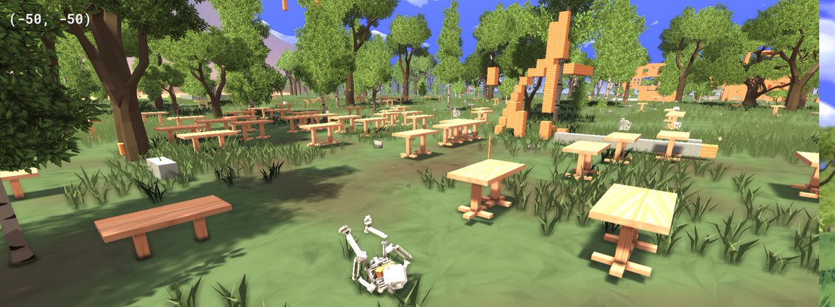 I added crafting tables but forgot to add a button to remove them😂