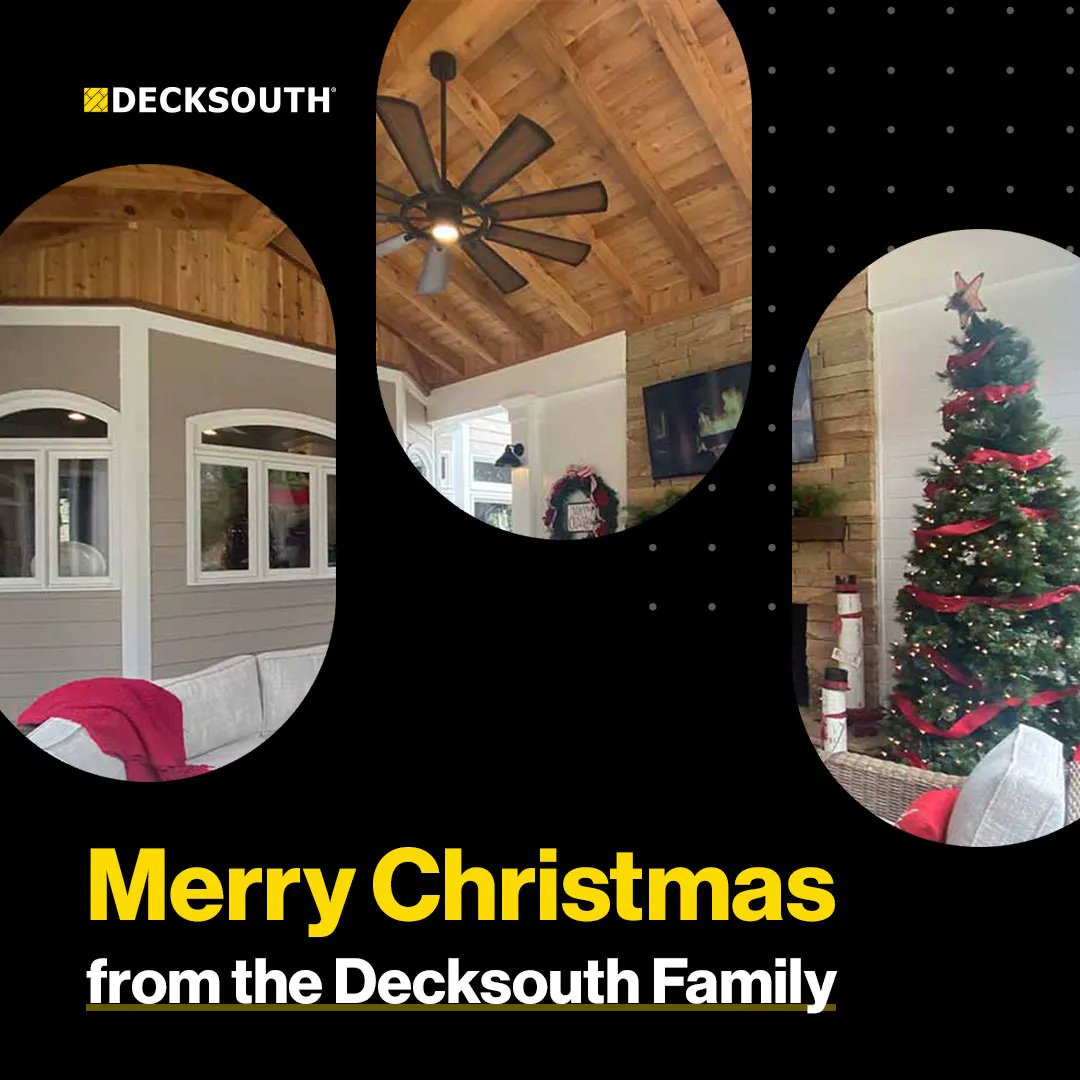 From all of us at Decksouth, we want to wish you a very Merry Christmas! 🎄

To you, your family, and all those you hold dear, we wish a day filled with happiness and love. 🎁

#merrychristmas #holidayseason #happyholidays