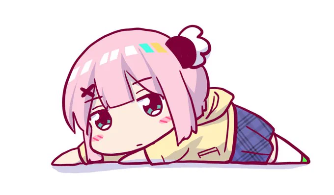 ちびキャラの練習に少し楽書き。 