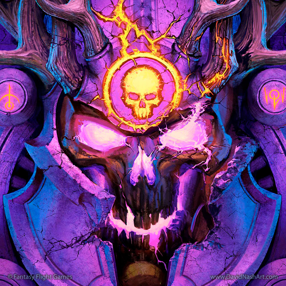 Cover for Descent Act 2. Big thanks to FFG for letting me work on this cover. The first was bonkers, and this one was just as intense. I'll show the sides when I can, but for now let this character play in your Christmas dreams. #illustration #boardgames #coverart #fantasyart