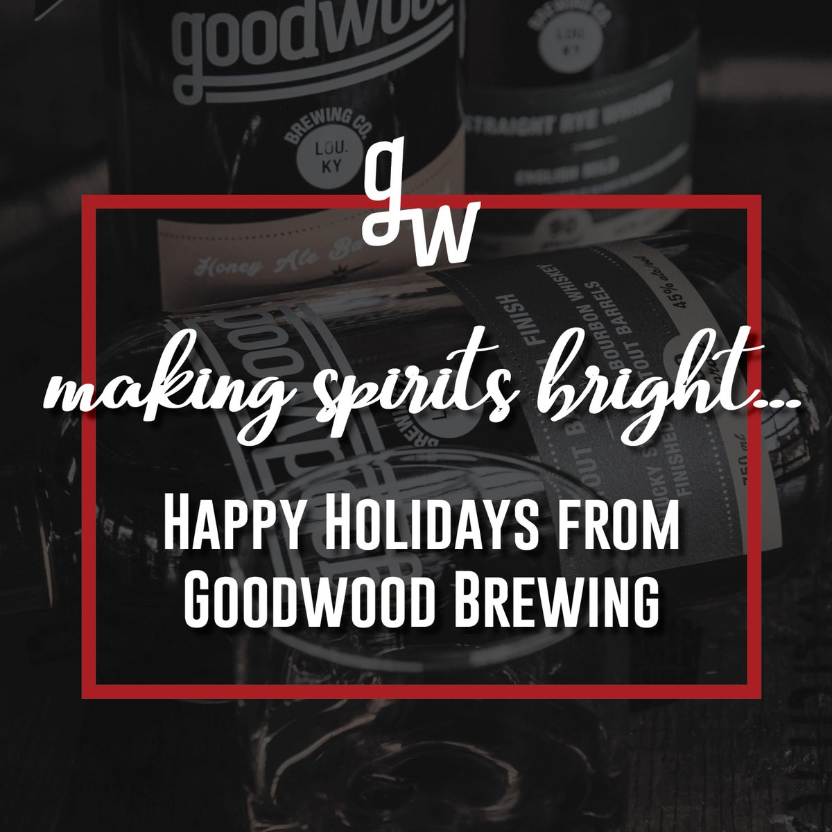 Merry Christmas, beer and bourbon lovers! All Goodwood locations are closed today in observance of the Christmas holiday. May your family be well and your spirits be delicious!