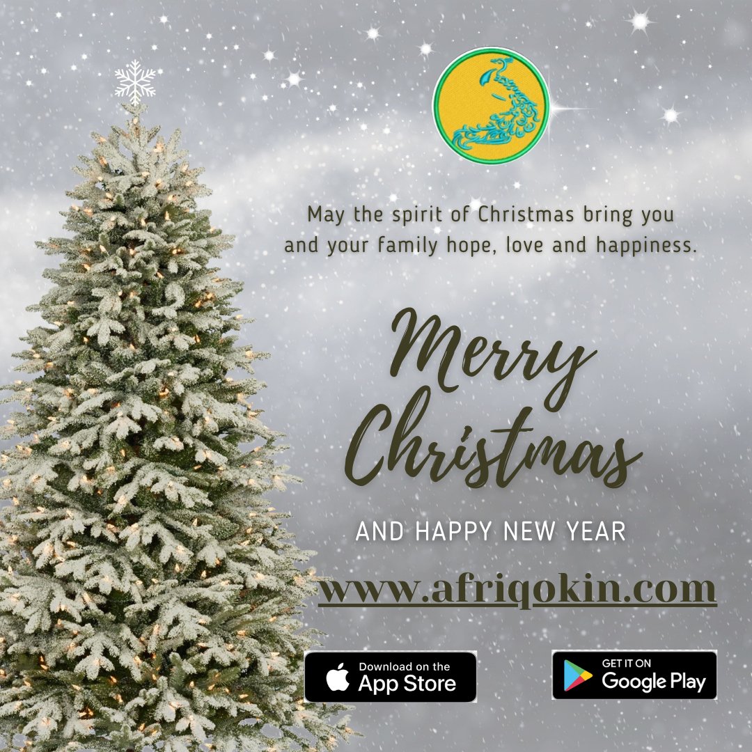 Merry Christmas 🎄 🎅 Get inspiration for any occasion on the #AfriqOkin app, free on Google play and Apple app store. 👉🏾 onelink.to/aptvqj #AfricanFashionApp #AfricanFashion #AfricanPrint