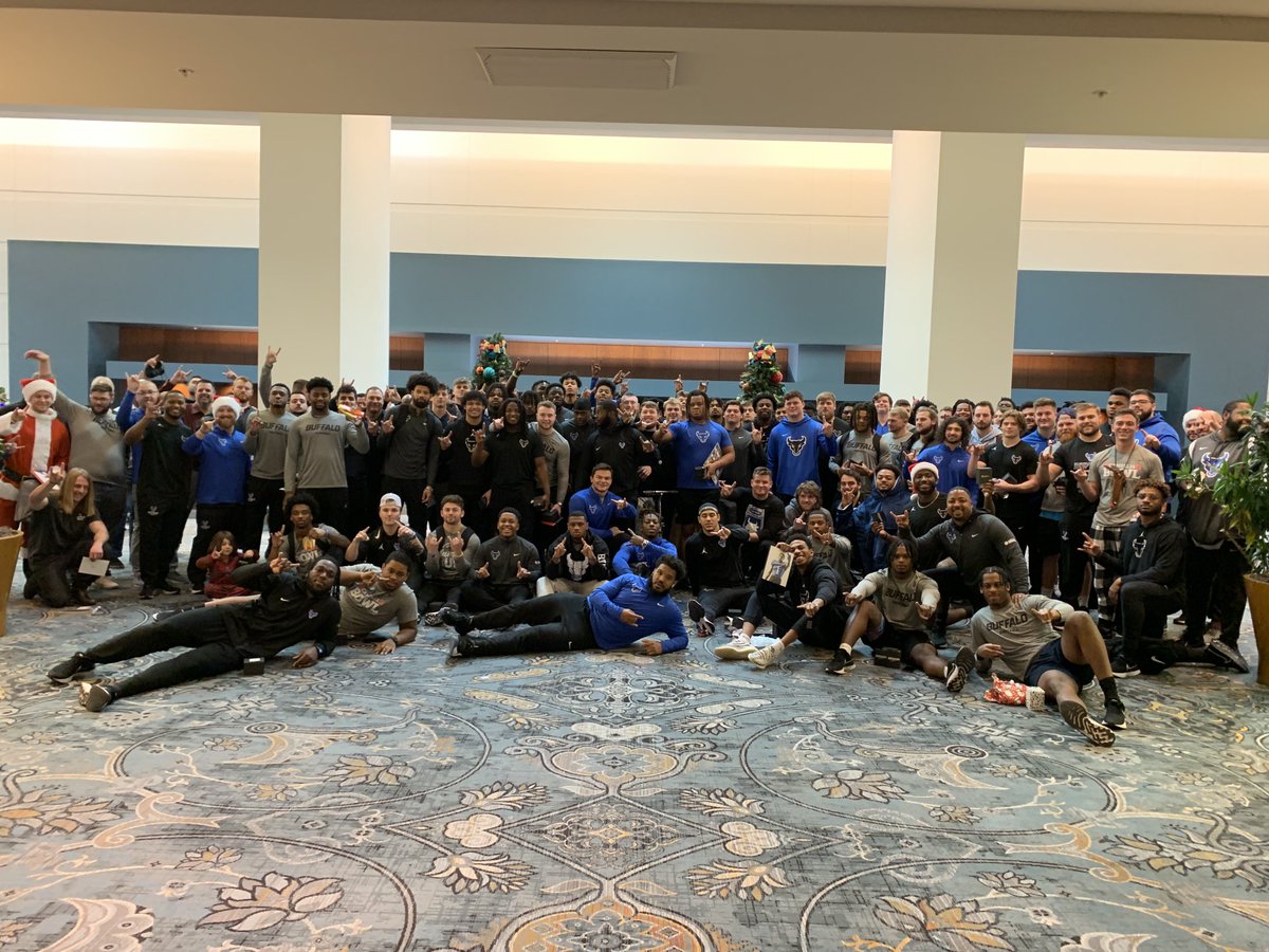Merry Christmas from our UB family to yours. 🤘

#UBhornsUP | #PoundTheRock