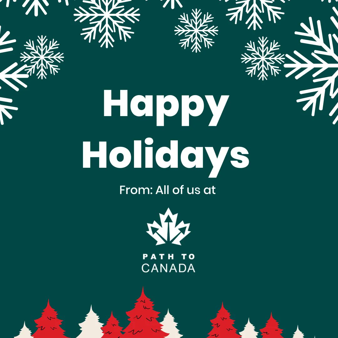 pathtocanada's tweet photo. Wishing you all a wonderful time at Christmas and an amazing 2023 🥂 https://t.co/ka3G2gQmhC