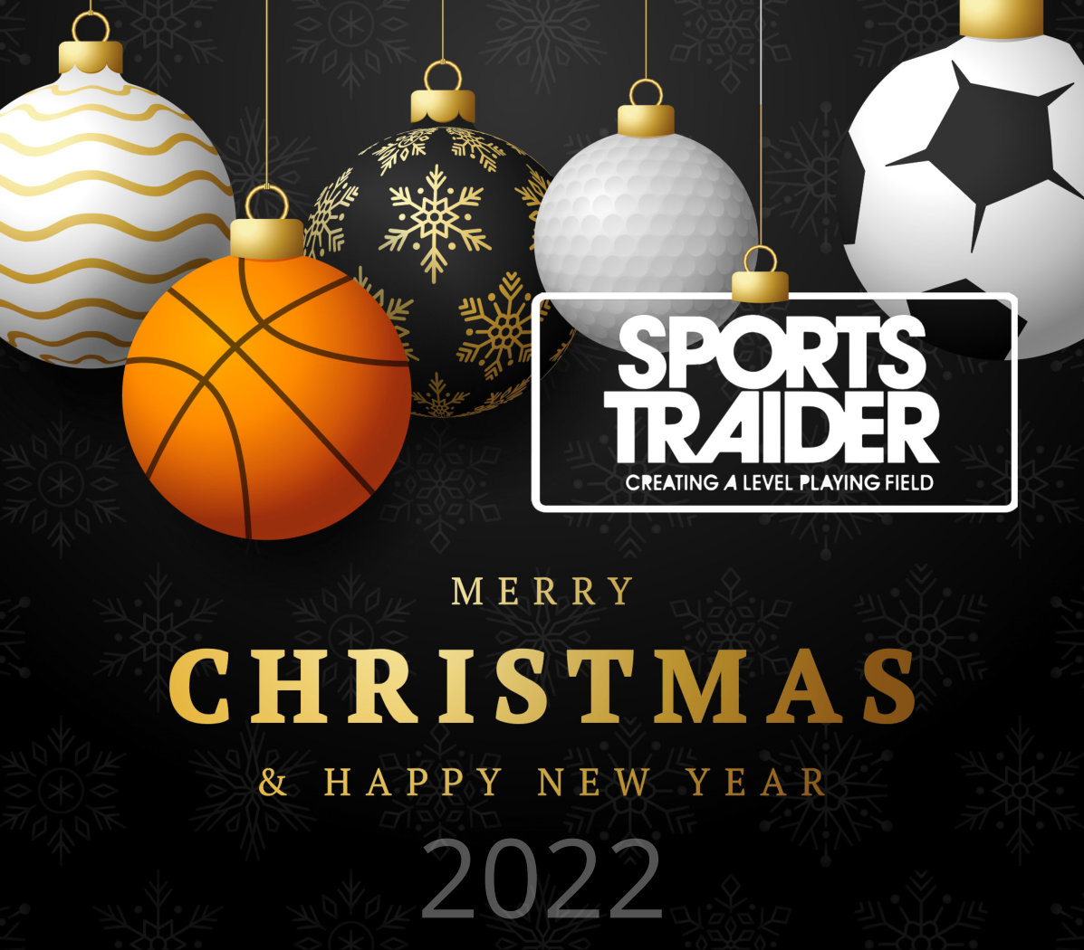 From SportsTraider we would like to say a big thank you to all the people who have contributed to SportsTraider our Staff, friends, and Sponsors. We wish you all a very Merry 2022 Christmas and a Happy New Year #happyNewYear #helplingthecommunity #working2gether