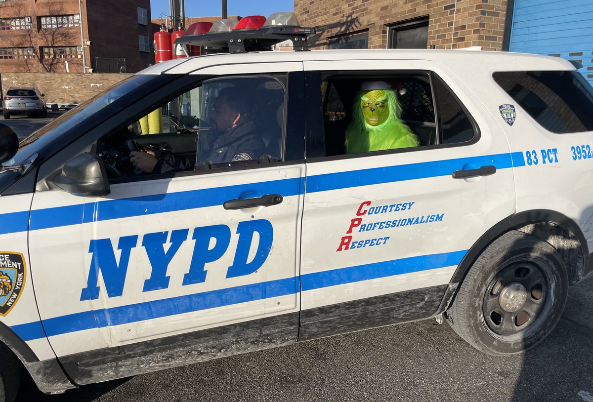 Christmas in NYC is safe. 

Thanks to your NYPD officers, the Grinch won't be stealing any Christmas joy this year.

Merry Christmas!