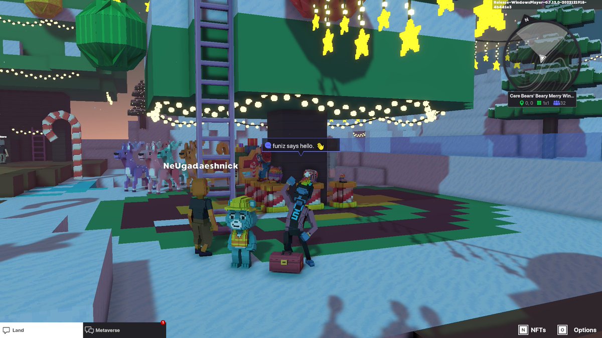 funisishere's tweet photo. @TheSandboxGame @carebears I found a @carebears blue construction worker in Merry Beary Winterfest! 👷🐻 #SeasonsGreetingsTSB https://t.co/KGn8nTUsA1