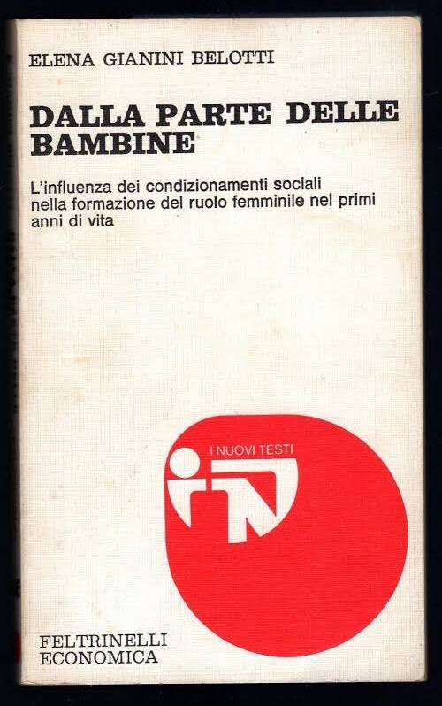 #ElenaGianiniBelotti Dalla parte delle bambine