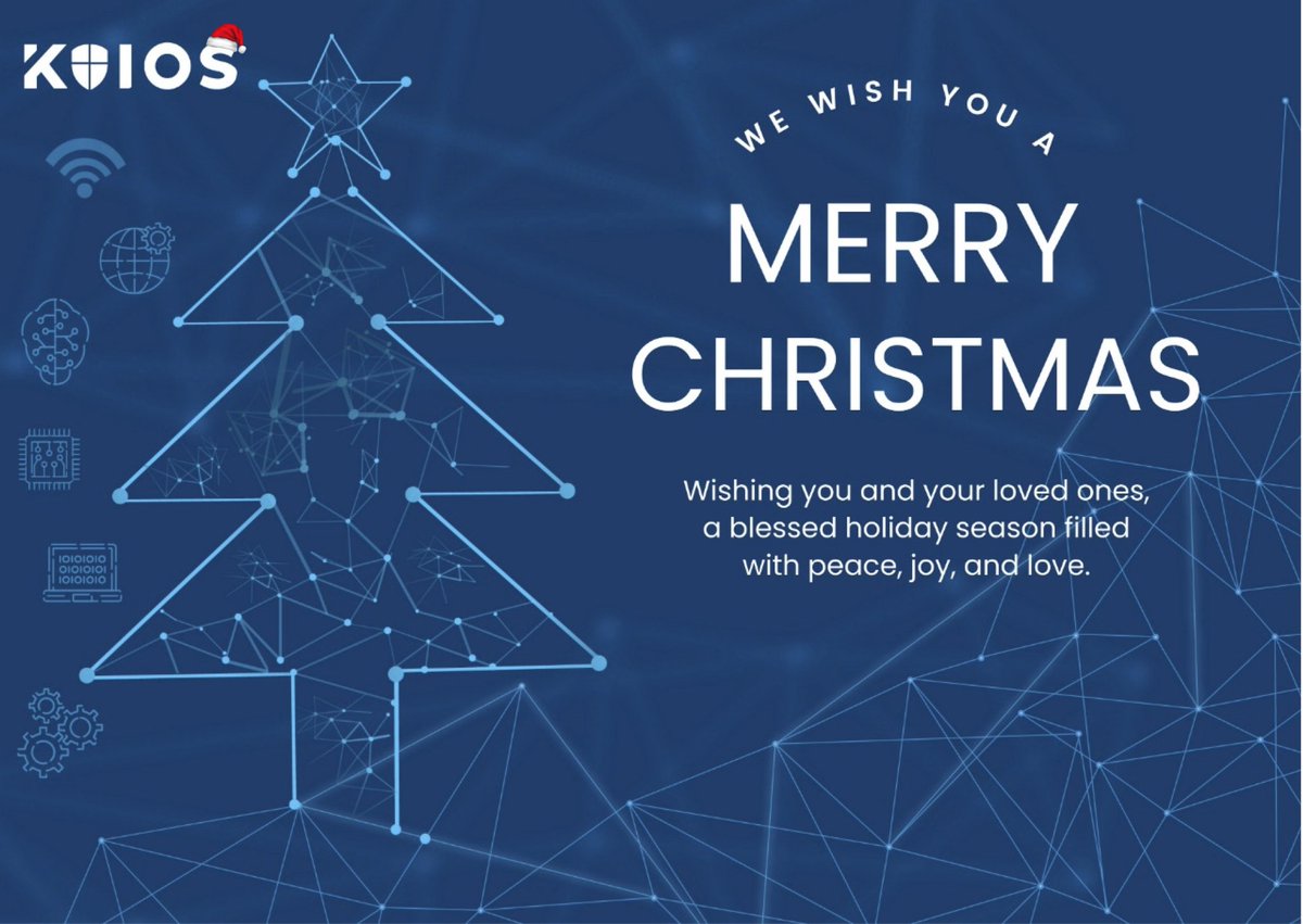 KOIOSTechAI's tweet photo. From the @KOIOSTechAI family to yours, we wish you and your families a very Merry Christmas!
#XMas #Christmas2022 #Holidays https://t.co/kqvON0oeNe