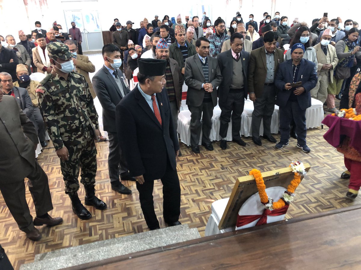 drbishnuhnepal's tweet photo. Today addressed the #MahamanaMalaviyaMission, #Nepal's talk on #MalaviyaThought and #Gita-during 161st #MalaviyaJayanti celebs at VP's Conference Hall. The #HimalayanCivilization and establishment of #NHU remained my focal points.
@#Himalayas #UNSG #UNWTO #4THEImidel #PCDRSmodel https://t.co/FOHOyjHrEj