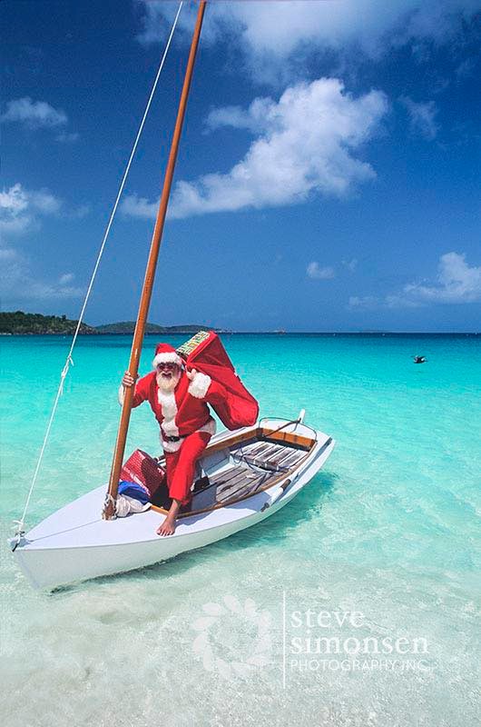 CruzBayRealty's tweet photo. Santa made it!  Merry Christmas from St. John #USVI https://t.co/RTCTADf5Ik