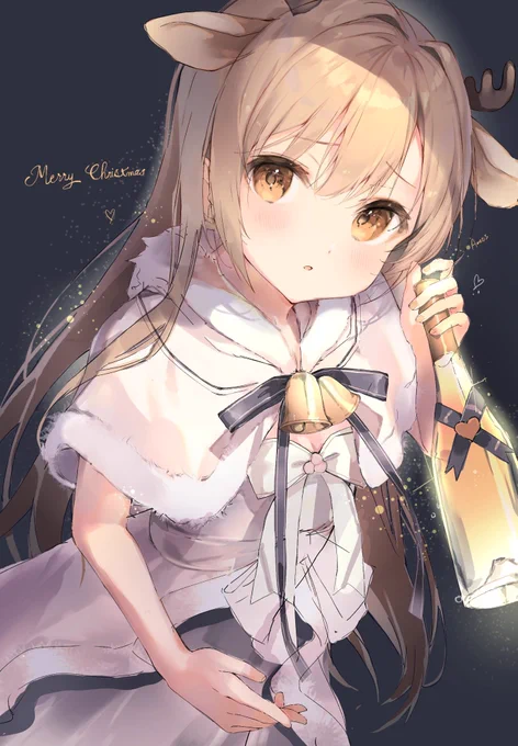 サンタさんから画力貰えたかな 