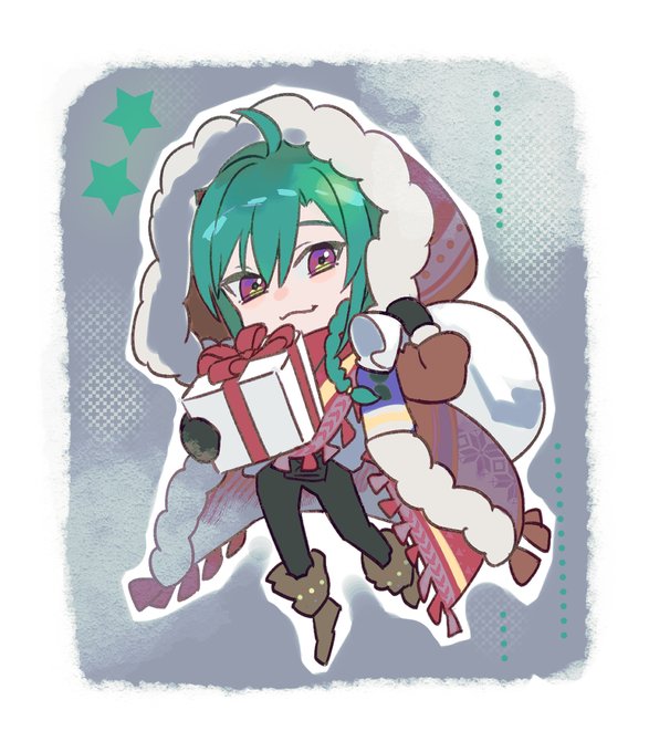 フォークロア風味メリクリ緑くん 