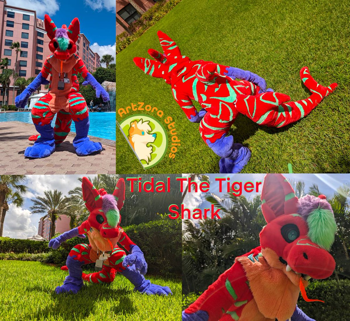 SourCitrusSuits's tweet photo. We're ArtZora Studios! A fursuit business striving to produce quality suits for the fandom! We don't have a 2022 review pic yet as we have 1 more suits planned for completion before 2023.. so here's some of our faves!
#FSR #SmallMakerSunday https://t.co/Dgeoc4JI5B