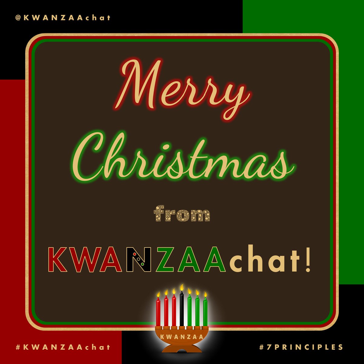 KwanzaaChat's tweet image. 🎄Merry Christmas from KwanzaaChat!🎄

#MerryChristmas 
#KwanzaaChat