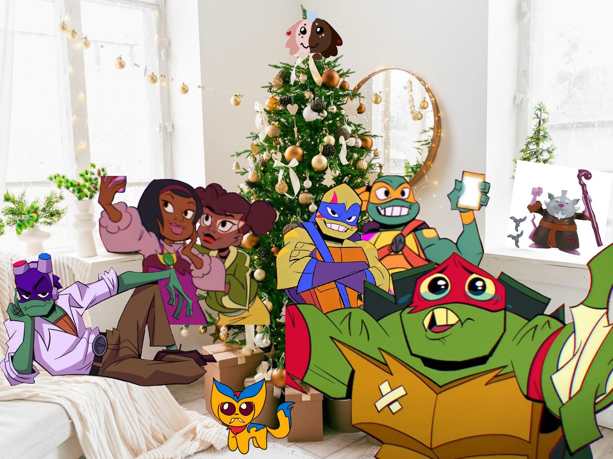 WheresRaph's tweet photo. Raph SHOULD be celebrating Christmas! HAPPY HOLIDAYS EVERYONE! Hope you get everything you want &amp; more! #RiseoftheTMNT #ROTTMNT #SaveROTTMNT #SaveRiseoftheTMNT #UnpauseROTTMNT #UnpauseRiseoftheTMNT #Riseseason3 #rottmnt #rottmntraph https://t.co/0G75T9JdY2