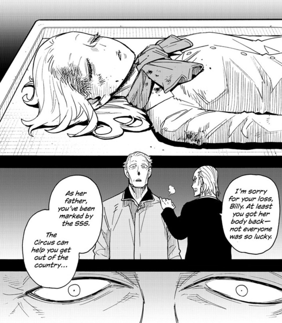 MeeraMalhotra33's tweet photo. This dude π₯Ί He's had it so damn rough. I hope he'll be okay even if he gets arrested. (Chapter 73 Spoilers)
#SPY_FAMILY #SPYFAMILY #SPY_FAMIRY #SpyxFamily #γΉγγ€γγ‘γγͺγΌ #AnyaForger #damianya #RedCircus https://t.co/GtOqBYhADd