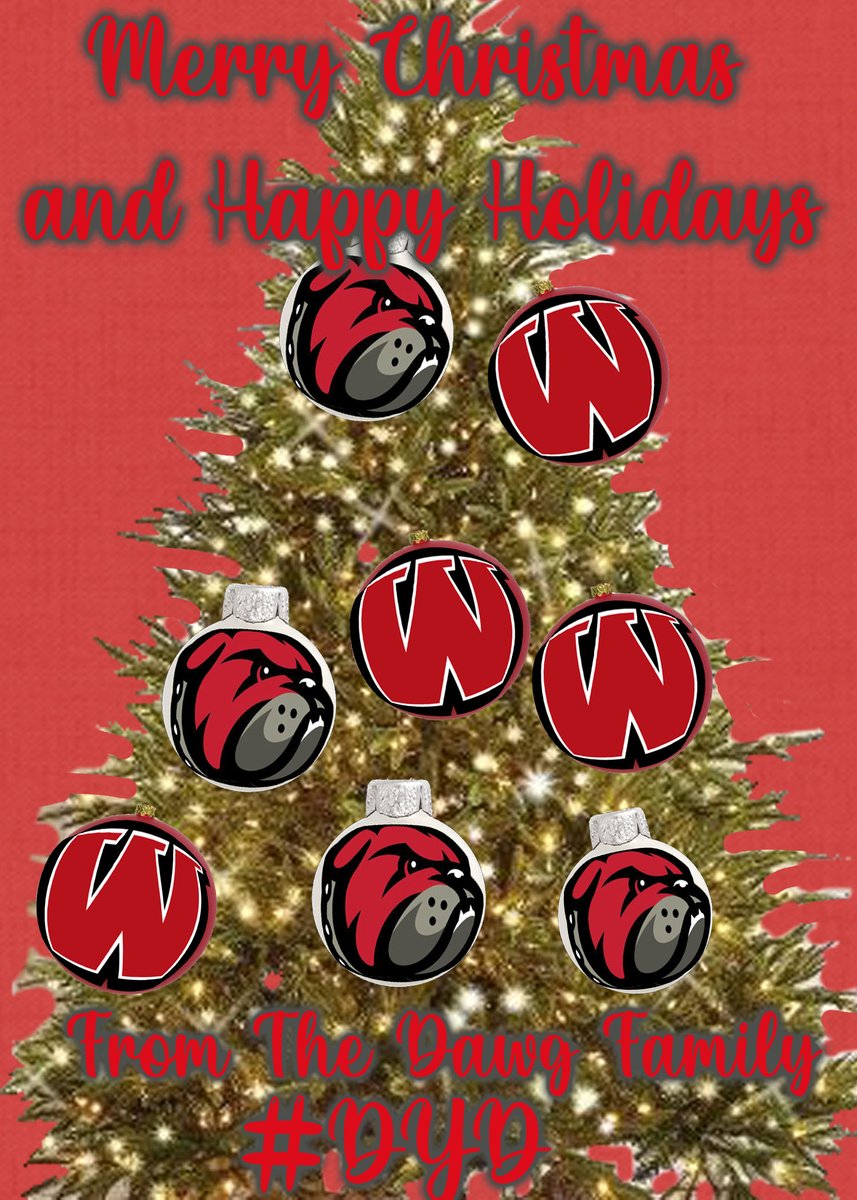 UMW_Football's tweet image. Merry Christmas from the Dawg Family to yours. #DYD