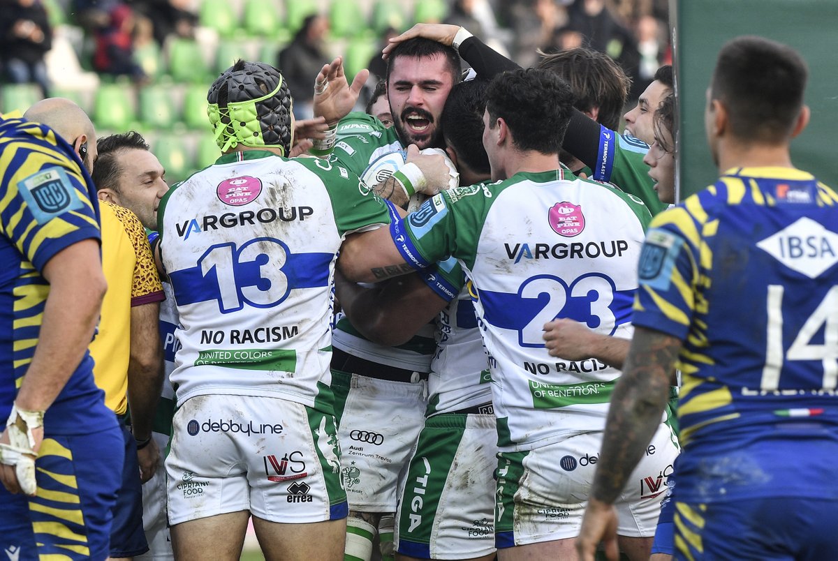 BenettonRugby's tweet image. Ritorno in campo con meta ✅ 
Missione compiuta Riccardo #Favretto 💪 

#BenettonRugby
