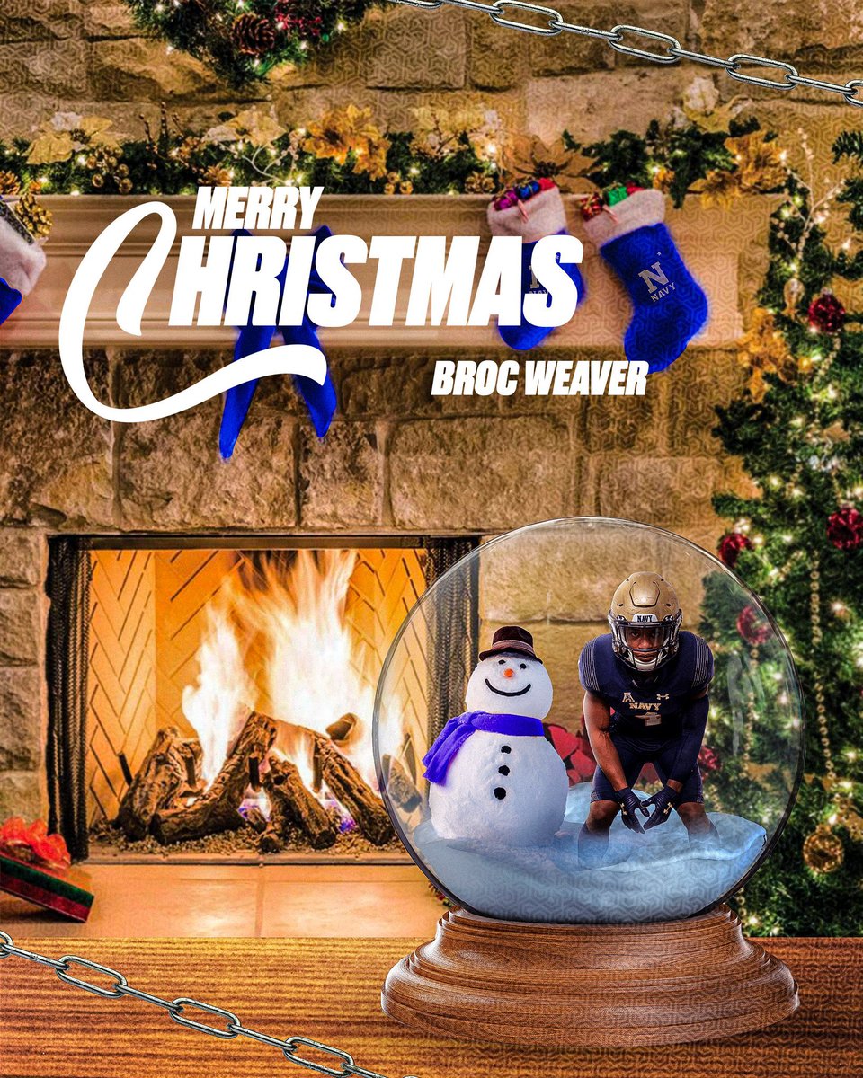Christmas love from <a href="/NavyFBrecruit/">Navy Football Recruiting</a> <a href="/NavyFB/">Navy Football</a>
