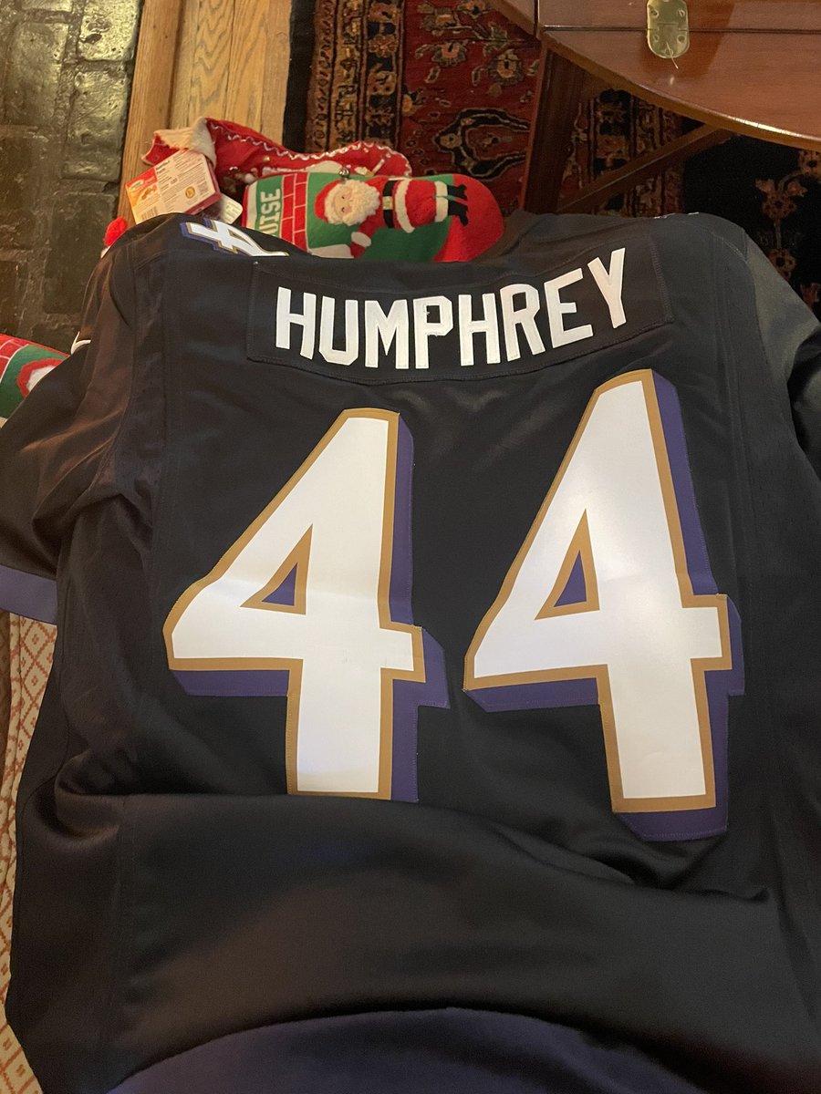 Merry Christmas to me! Thanks for the fumble yesterday, pumped to wear this at the Pitt game! <a href="/marlon_humphrey/">marlonhumphrey.eth</a>