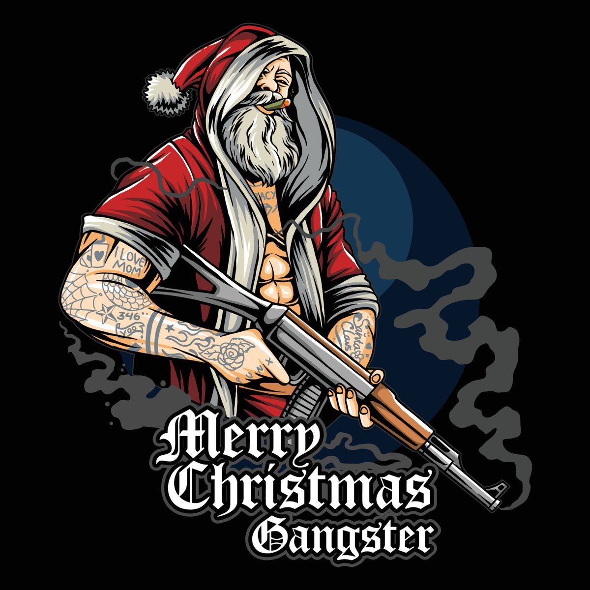 goodvibemafia's tweet photo. Merry Christmas Gangsters!! #MerryChristmas https://t.co/6ndfBujQb4