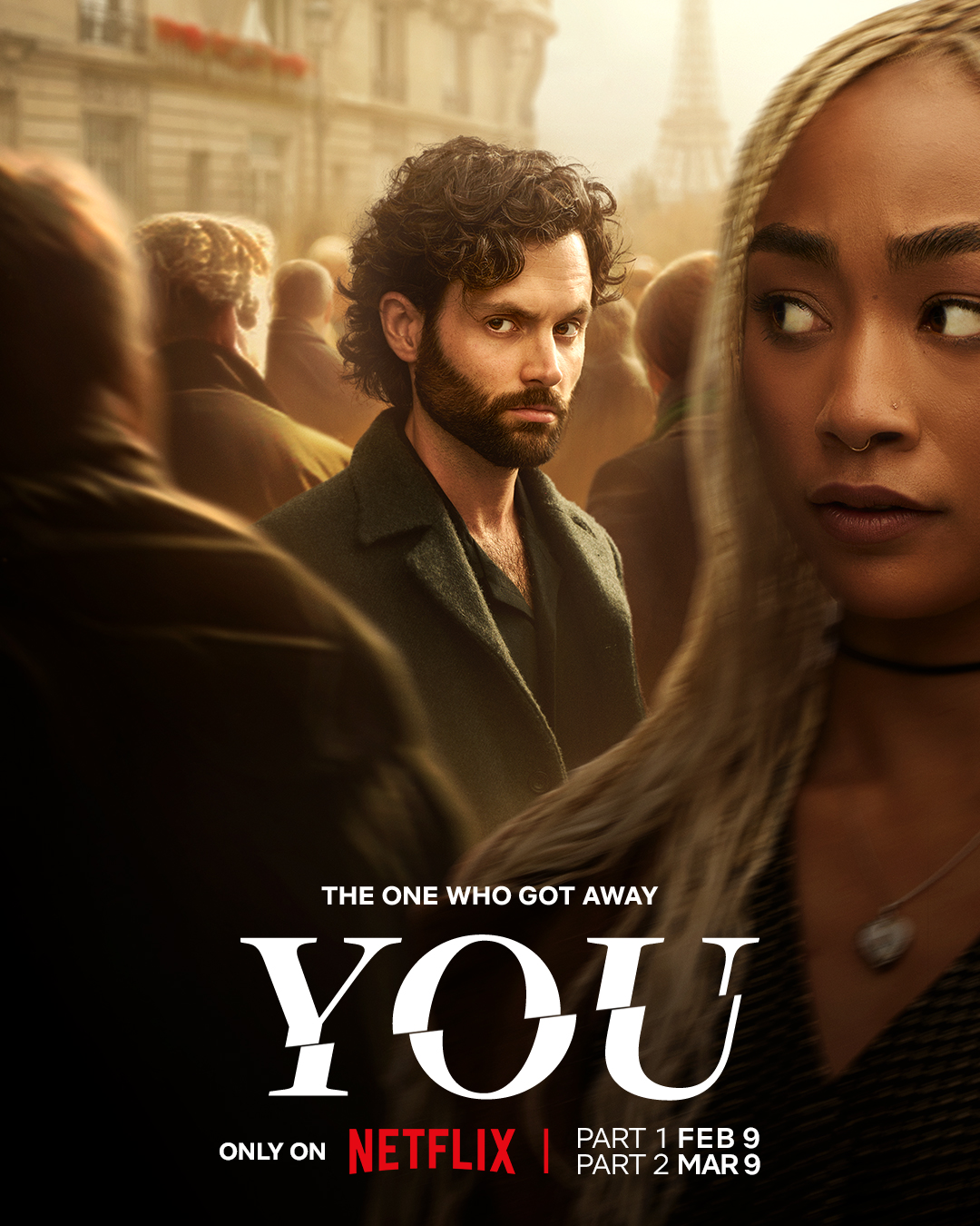Tati Gabrielle is terug in nieuwe You S4 poster op Netflix België