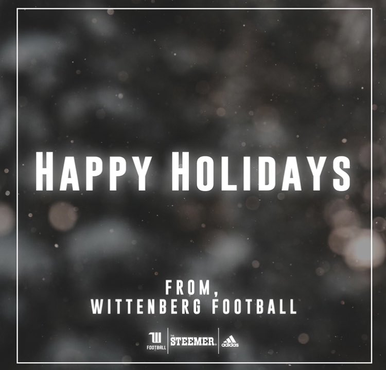Thanks <a href="/coachjo51/">Jovon Johnson</a> and <a href="/WittFootball/">Wittenberg Football</a> enjoy your holidays❤️🎄
