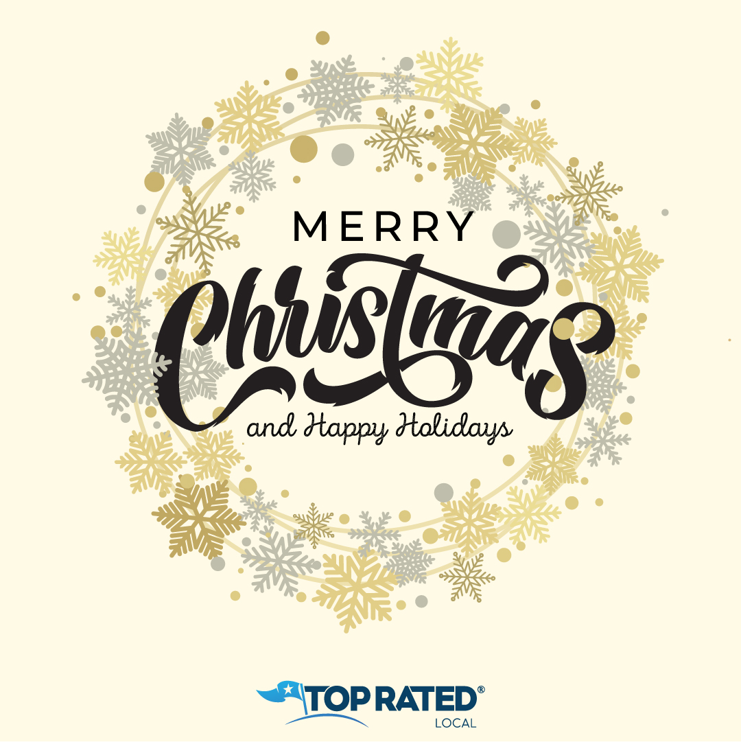topratedlocal's tweet photo. Merry Christmas and Happy Holidays, everyone! https://t.co/0joBYDSINw