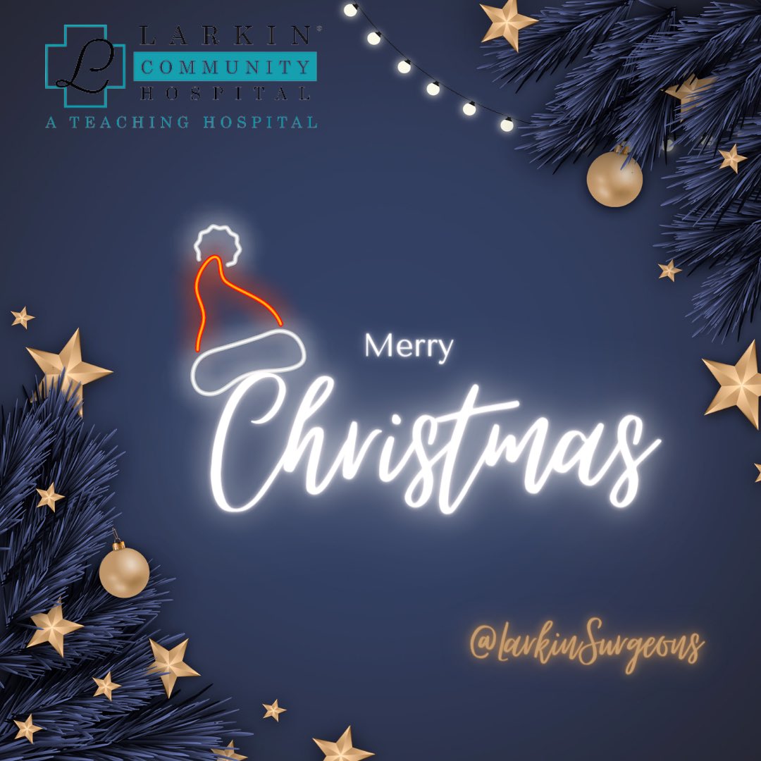 larkinsurgeons's tweet photo. We wish you a bright and merry Christmas 🎄🎁🎅🏼

From our Larkin Surgeons family to yours! 

We hope you are enjoying the holidays and staying warm and safe! 

#merrychristmas🎄 https://t.co/JvGxNZusVY