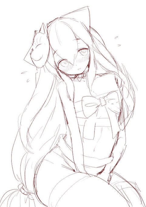 ラフだけ描いといた 