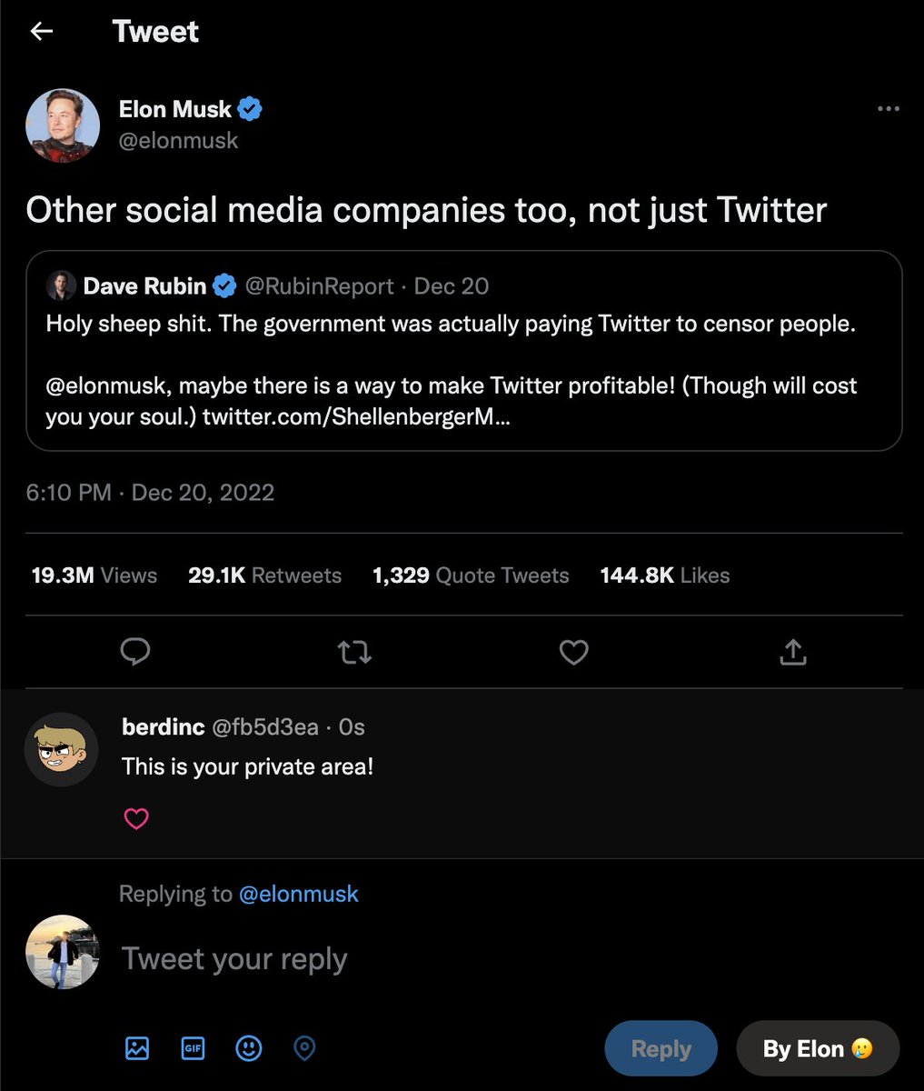 foxqlcom's tweet photo. https://t.co/5FnBAZlQfJ

By Elon! https://t.co/9ZTsrjNiyS