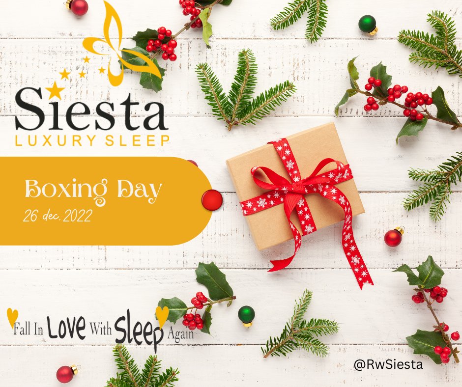 RwSiesta's tweet photo. Be grateful and the lord will bless you in ways more than you imagined. Have fun and have a great day! Sending you much love on this boxing day!

#Rwanda #Rwandans #RwOT #RwotGain #kigali #rwandaupdates #rwandaful #África #luxurysleep #boxingday #festiveseason #festiveseasonvibes https://t.co/48oGnPLIMf