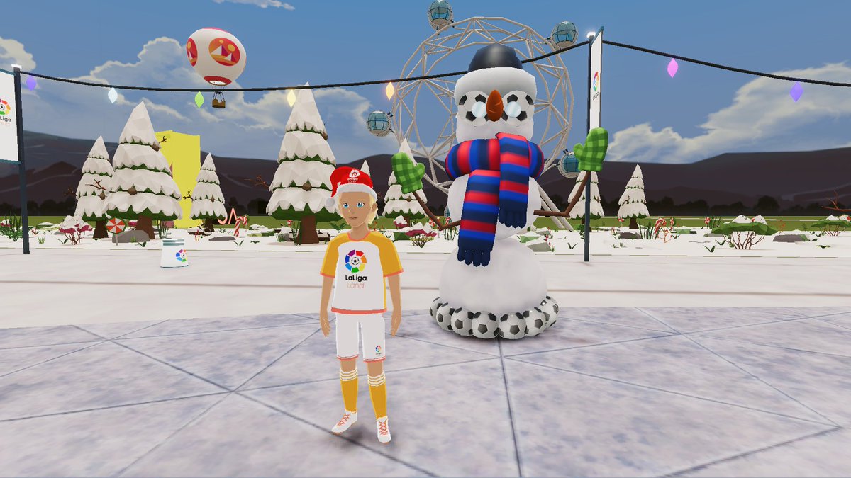 🎁Christmas raffle🎁

There will be three winners.

The first one will get one LaLigaLand Season Pass and star halo wearable 🥇

For the other winners will win a star halo wearable 

To participate:

🔄 RT
⬇️ Mention a friend and show us your  Snowman

<a href="/decentraland/">Decentraland</a> <a href="/VegasCityDCL/">Vegas City</a>
