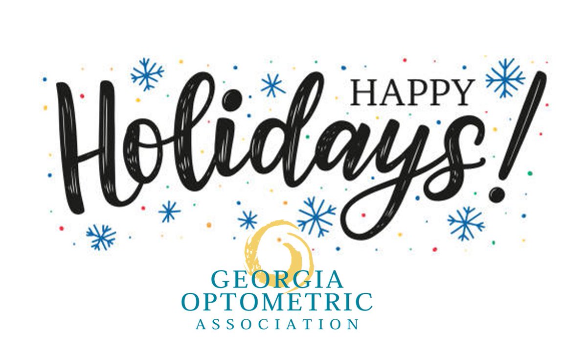 GOA_Eyes's tweet photo. Happy holidays from Georgia's doctors of optometry! Visiting with older relatives this season and chatting about genealogy and family history? Ask them about their eye health so you can all #BeVisionSmart. https://t.co/G8D209xDk4