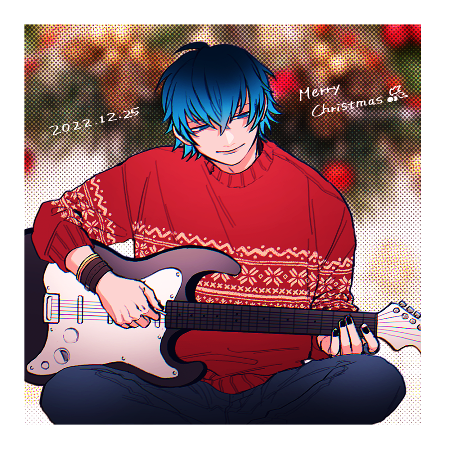 0ks_bug's tweet photo. 寝るまでが今日🐍🎸Merry Christmas🎄🎅 https://t.co/Exb5mLHWrk