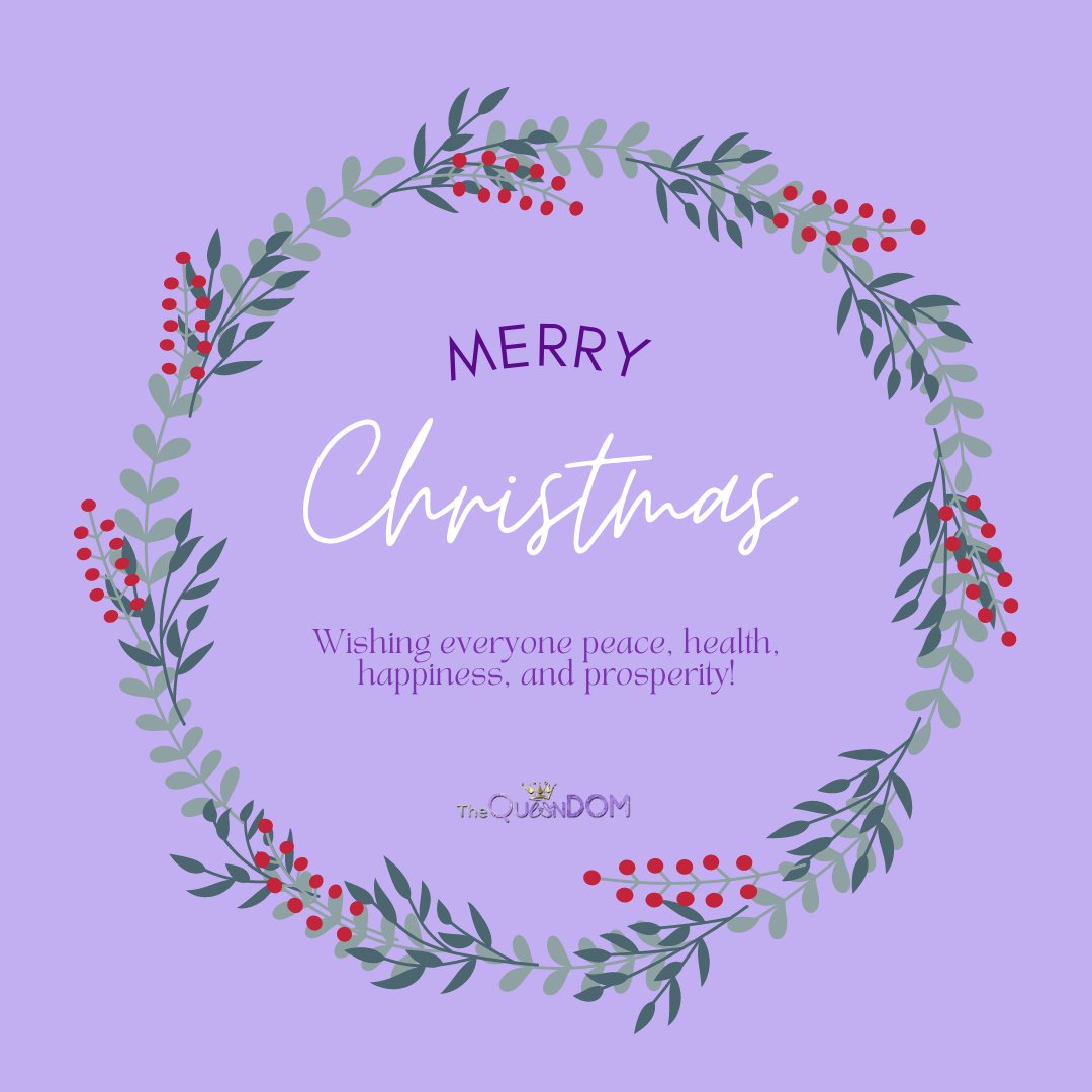 thequeendombbtx's tweet photo. Merry Christmas! 💜✨

#thequeendom #thequeendombbtx #merrychristmas #happyholidays #tistheseason #holidayseason #naughtyornice #christmasgreeting https://t.co/5zBruiEvdw