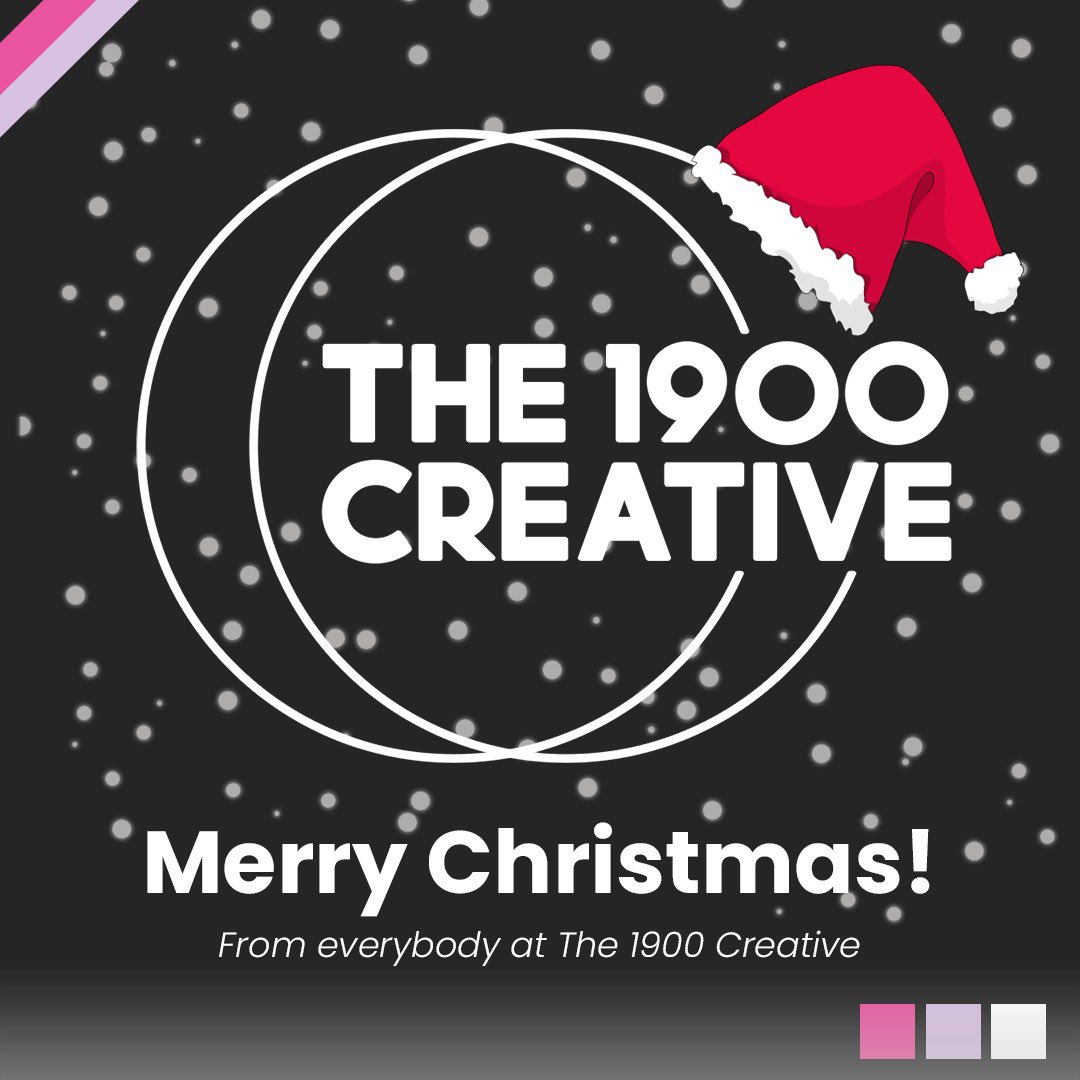 the1900Creative's tweet photo. Merry Christmas from everyone at The 1900 Creative 🎄🎅 https://t.co/vFgU8gnkYB