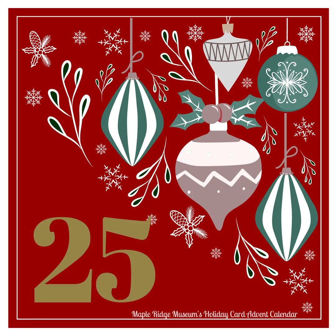 MRMArchives's tweet photo. Merry Christmas! This is the last day of our Holiday Card Advent Calendar. Today we have this very fancy card in the shape of an envelope, with a sweet message from the Webster Family! https://t.co/17RIO2spo1