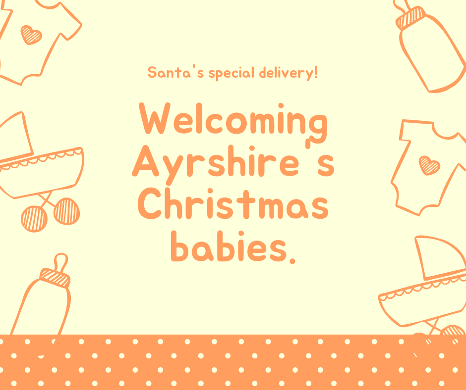 Santa has been busy making special deliveries to the Ayrshire Maternity Unit.  

Click here for all the info - nhsaaa.net/news/latest-ne…