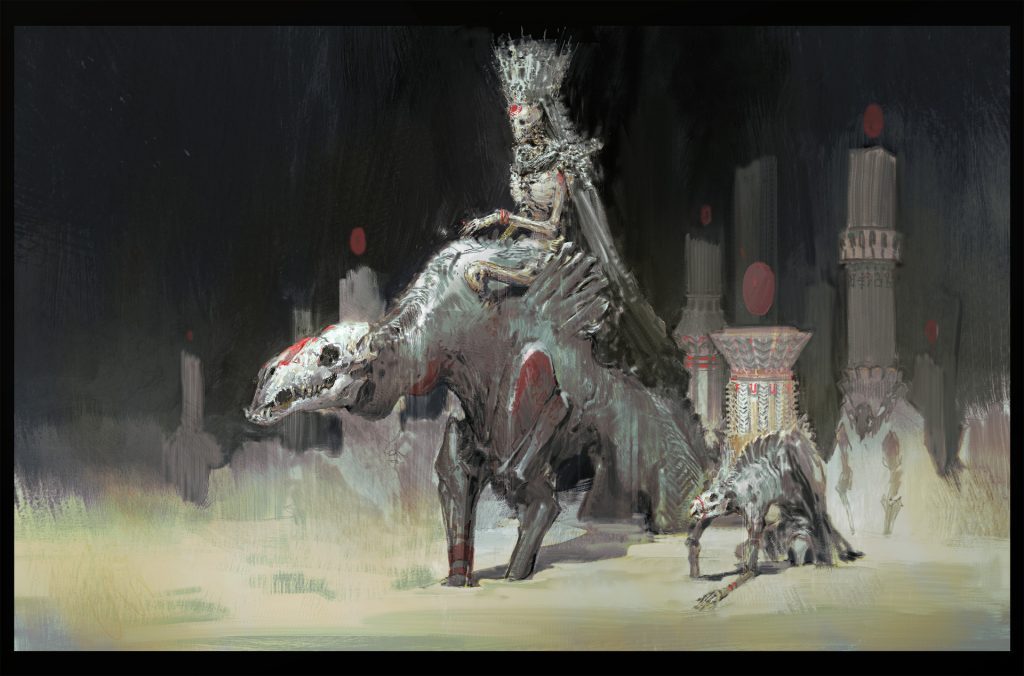 「Guild Wars 2 Path of Fire : 40 Concept A」|IAMAGのイラスト