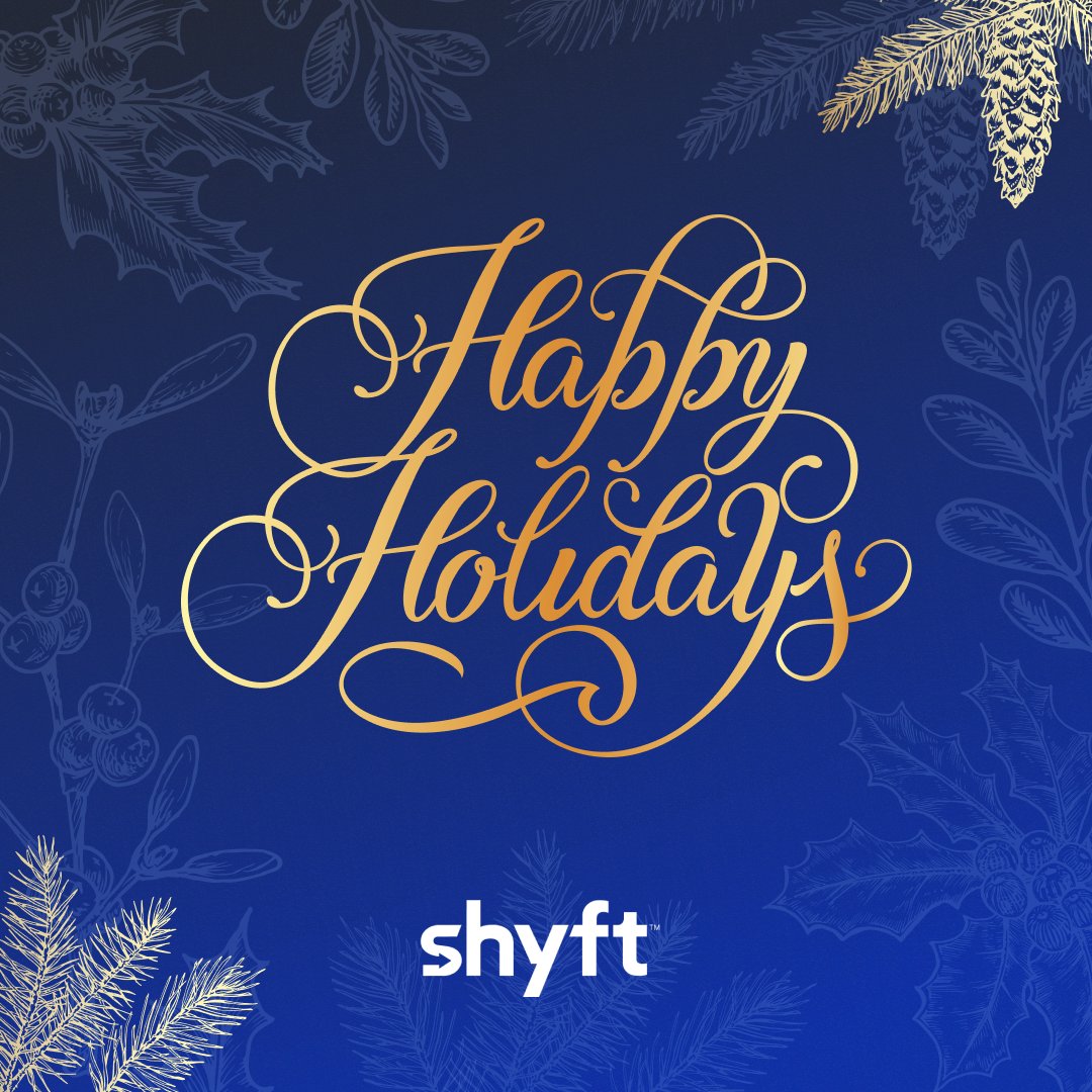 May your days be filled with love, laughter, and all the good things in life! ✨

We are grateful for your support and for being a part of our community. 💙

Happy holidays! 🎄🎁✨

#happyholidays #holidayseason #followyourshyft